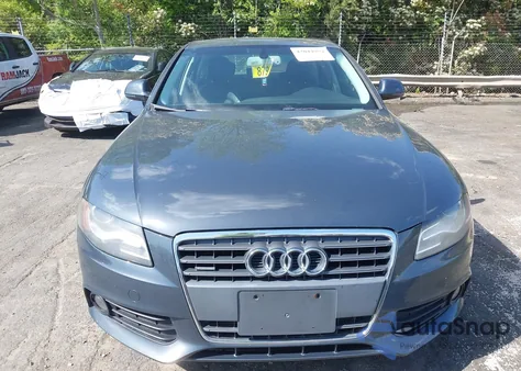 2009 Audi A4 2.0T Prem Plus/2.0T Premium from USA, damaged, VIN WAUSF78K09N029730
